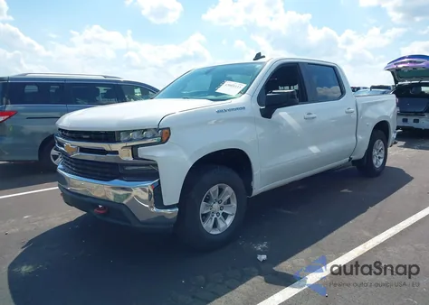 2019 Chevrolet Silverado Lt из США, поврежденный, VIN 3GCPWCED6KG187883
